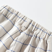 Load image into Gallery viewer, 3 Pieces Set Baby Kid Boys Dressy Birthday Party Solid Color Bow Shirts And Checked Vests Waistcoats And Pants Wholesale 22042596
