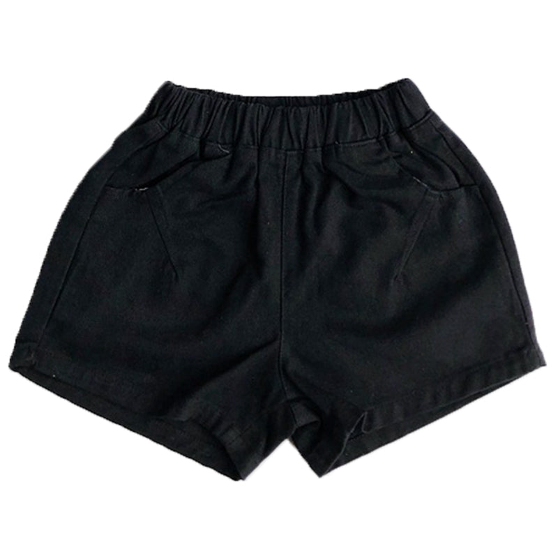 Baby Kid Unisex Solid Color Shorts Wholesale 22042601