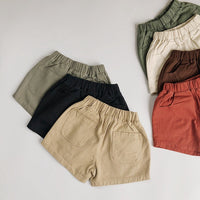 Load image into Gallery viewer, Baby Kid Unisex Solid Color Shorts Wholesale 22042601
