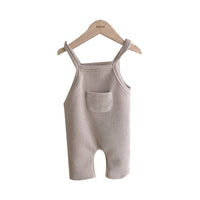 Load image into Gallery viewer, Baby Kid Girls Solid Color Jumpsuits Wholesale 22042605
