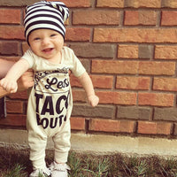 Load image into Gallery viewer, Baby Boys Letters Print Jumpsuits Wholesale 22042905
