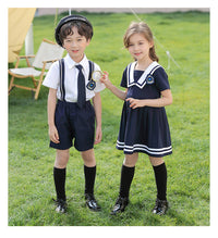 Load image into Gallery viewer, Baby Kid Big Kid Girls Striped Dresses Wholesale 220429120
