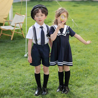 Load image into Gallery viewer, Baby Kid Big Kid Girls Striped Dresses Wholesale 220429120
