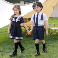 Load image into Gallery viewer, Baby Kid Big Kid Girls Striped Dresses Wholesale 220429120
