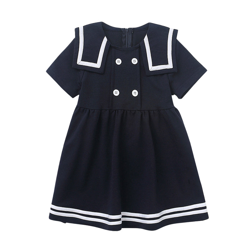 Kid Big Kid Girls Solid Color Dressy Dresses Wholesale 220429123