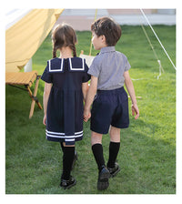 Load image into Gallery viewer, Kid Big Kid Girls Solid Color Dressy Dresses Wholesale 220429123
