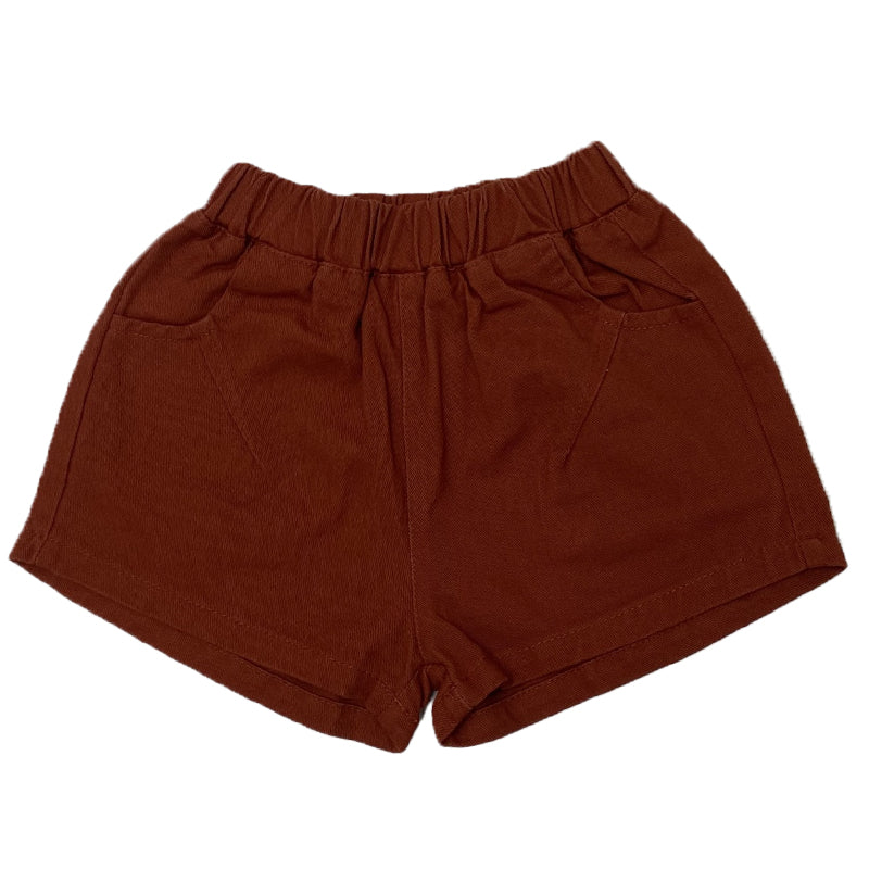 Baby Kid Girls Boys Solid Color Shorts Wholesale 220429137