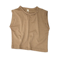 Load image into Gallery viewer, Baby Kid Unisex Striped Tank Tops Wholesale 220429140
