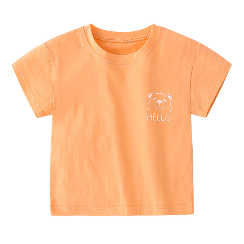 Baby Kid Unisex Cartoon T-Shirts Wholesale 220429141