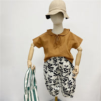 Load image into Gallery viewer, Baby Kid Girls Flower Print Pants Wholesale 220429154
