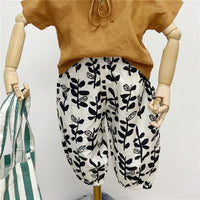 Load image into Gallery viewer, Baby Kid Girls Flower Print Pants Wholesale 220429154
