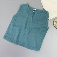 Load image into Gallery viewer, Baby Kid Unisex Solid Color Tank Tops Wholesale 220429161
