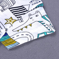 Load image into Gallery viewer, Baby Unisex Letters Animals Car Print Jumpsuits Wholesale 22042917
