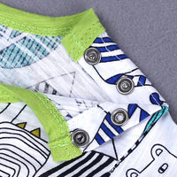 Load image into Gallery viewer, Baby Unisex Letters Animals Car Print Jumpsuits Wholesale 22042917
