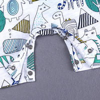 Load image into Gallery viewer, Baby Unisex Letters Animals Car Print Jumpsuits Wholesale 22042917
