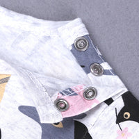 Load image into Gallery viewer, Baby Unisex Letters Animals Car Print Jumpsuits Wholesale 22042917
