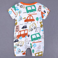 Load image into Gallery viewer, Baby Unisex Letters Animals Car Print Jumpsuits Wholesale 22042917

