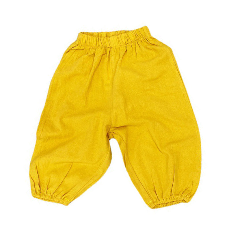 Baby Kid Unisex Solid Color Pants Wholesale 220429172