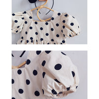 Load image into Gallery viewer, Baby Kid Girls Polka dots Print Rompers And Dresses Wholesale 220429185
