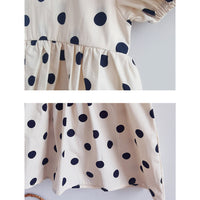 Load image into Gallery viewer, Baby Kid Girls Polka dots Print Rompers And Dresses Wholesale 220429185
