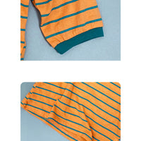 Load image into Gallery viewer, Baby Kid Unisex Striped Color-blocking Tops Wholesale 220429189
