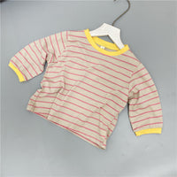 Load image into Gallery viewer, Baby Kid Unisex Striped Color-blocking Tops Wholesale 220429189
