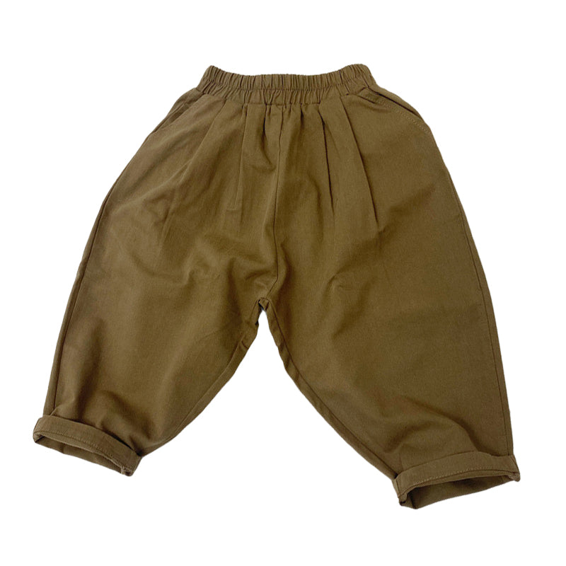 Baby Kid Unisex Solid Color Pants Wholesale 220429196