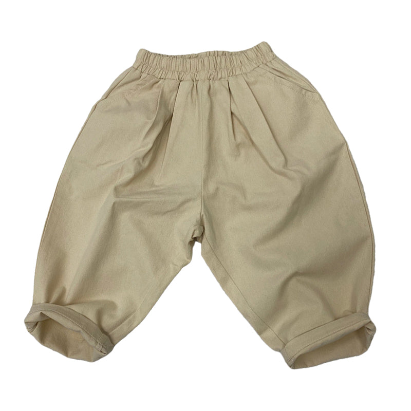 Baby Kid Unisex Solid Color Pants Wholesale 220429196