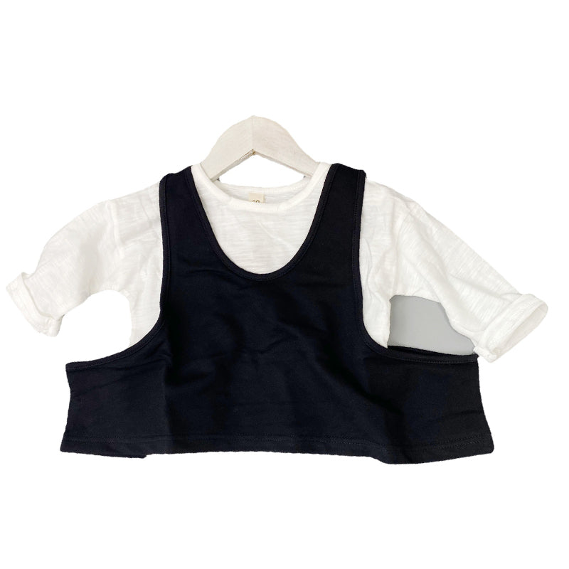 Baby Kid Unisex Solid Color Tank Tops Wholesale 220429200