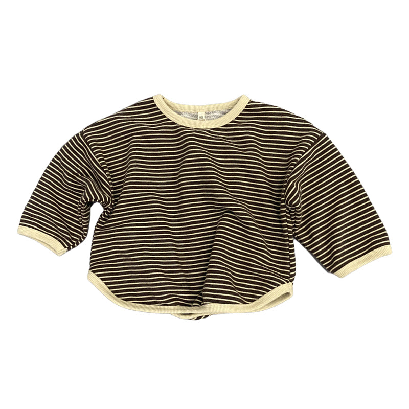 Baby Kid Unisex Striped Tops Wholesale 220429205