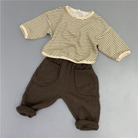 Load image into Gallery viewer, Baby Kid Unisex Striped Tops Wholesale 220429205
