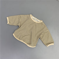 Load image into Gallery viewer, Baby Kid Unisex Striped Tops Wholesale 220429205

