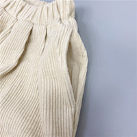 Load image into Gallery viewer, Baby Kid Unisex Solid Color Muslin&amp;Ribbed Shorts Wholesale 220429206
