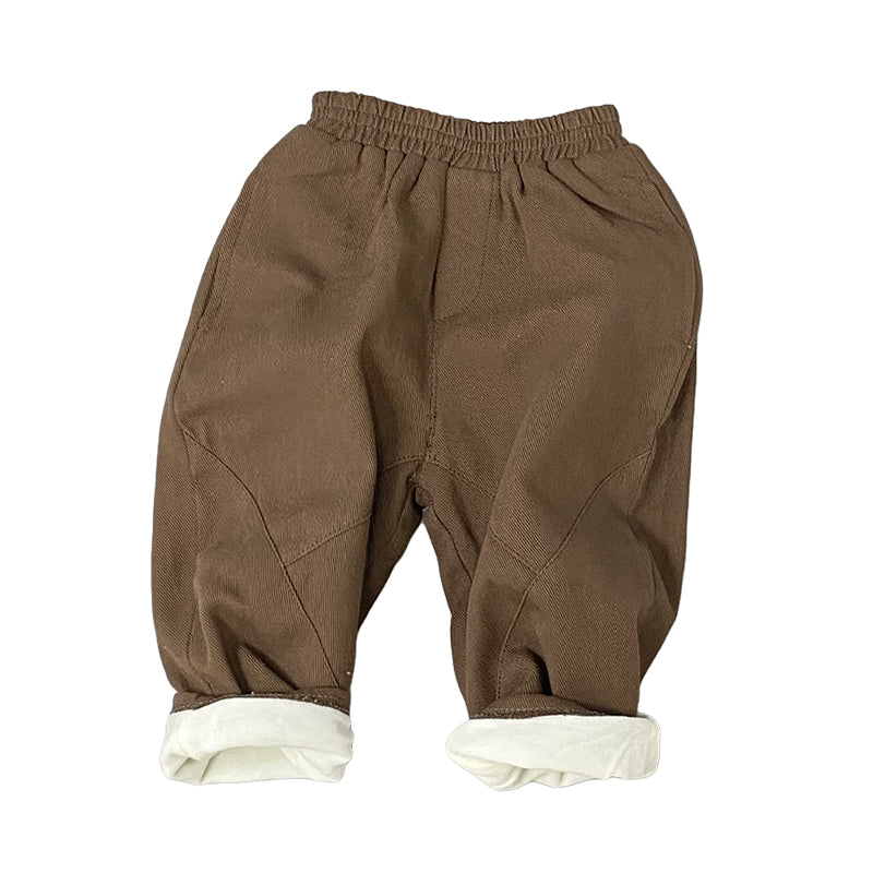 Baby Kid Unisex Solid Color Pants Wholesale 220429210