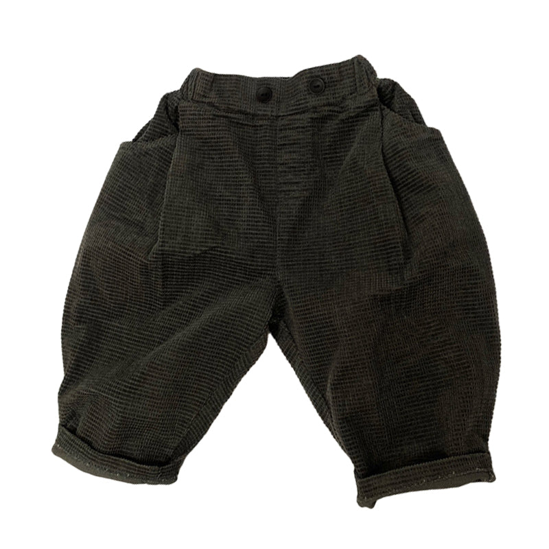 Baby Kid Unisex Solid Color Pants Wholesale 220429227