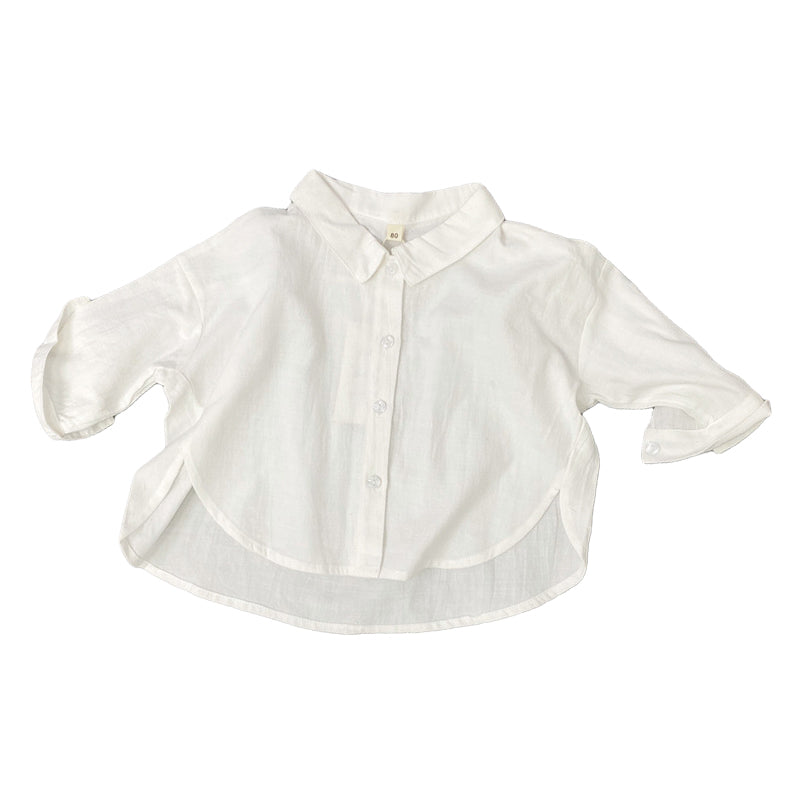 Baby Kid Unisex Solid Color Tops Wholesale 220429240