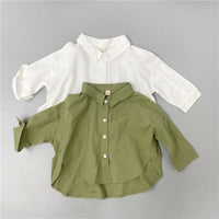 Load image into Gallery viewer, Baby Kid Unisex Solid Color Tops Wholesale 220429240
