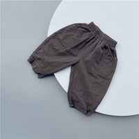 Load image into Gallery viewer, Baby Kid Boys Solid Color Pants Wholesale 220429261
