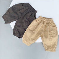 Load image into Gallery viewer, Baby Kid Boys Solid Color Pants Wholesale 220429261

