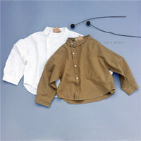 Load image into Gallery viewer, Baby Kid Girls Boys Solid Color Tops Wholesale 22042927
