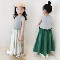 Load image into Gallery viewer, Baby Kid Girls Color-blocking Dresses Wholesale 220429275
