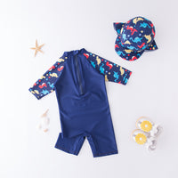 Load image into Gallery viewer, Baby Kid Boys Dinosaur Cartoon Print Swimwears Wholesale 22042928
