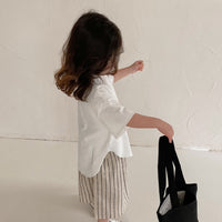 Load image into Gallery viewer, Baby Kid Girls Boys Solid Color T-Shirts Wholesale 220429281
