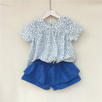 Load image into Gallery viewer, Baby Kid Girls Polka dots Print Tops Wholesale 22042930
