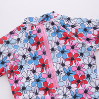 Load image into Gallery viewer, Baby Kid Girls Flower Print Beach Swimwears Wholesale 22042934
