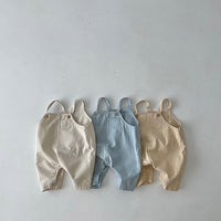 Load image into Gallery viewer, Baby Unisex Solid Color Jumpsuits Wholesale 220429378

