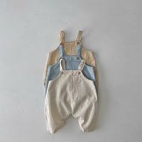 Load image into Gallery viewer, Baby Unisex Solid Color Jumpsuits Wholesale 220429378
