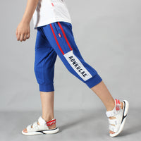 Load image into Gallery viewer, Kid Boys Letters Color-blocking Sports Pants Wholesale 22042938
