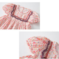 Load image into Gallery viewer, Baby Kid Girls Flower Print Dresses Wholesale 220429473
