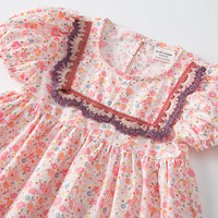 Load image into Gallery viewer, Baby Kid Girls Flower Print Dresses Wholesale 220429473
